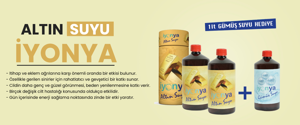 2Lt Altın Suyu 1lt Gümüş Suyu Hediye