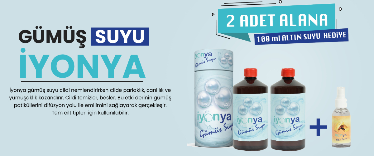  2Lt Gümüş Suyu 100ml Altın Suyu Hediye