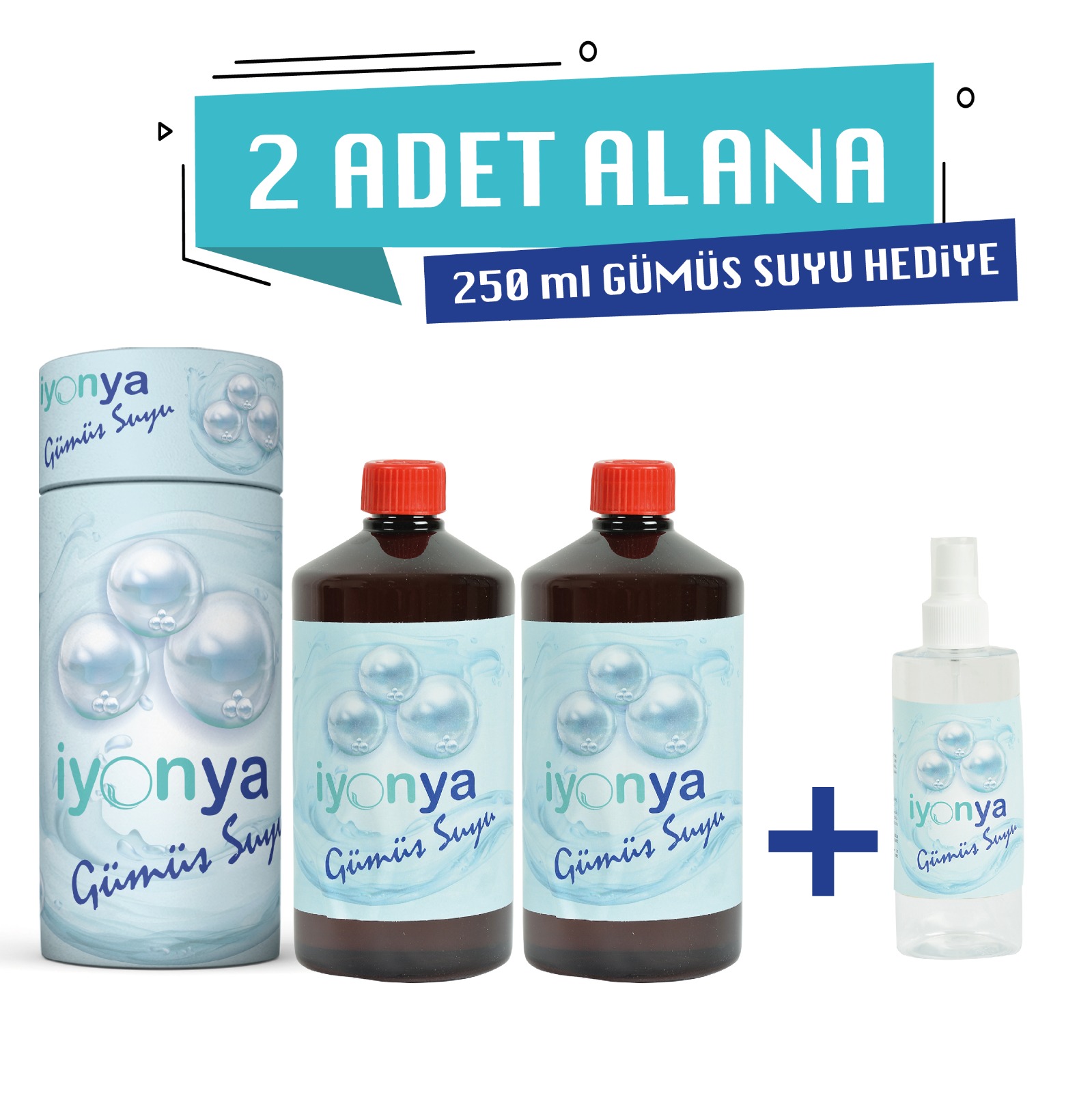 2Lt Gümüş Suyu 250ml Gümüş Suyu Hediye