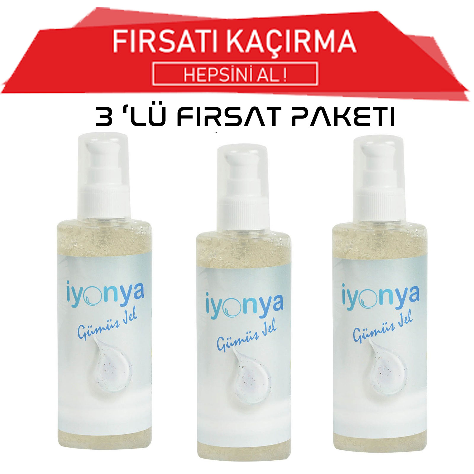 İyonya Gümüş Jel 250ML Kampanya 3AL 2ÖDE