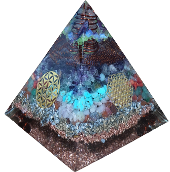 Özel Üretim Orgonit Fosforlu Piramit 1