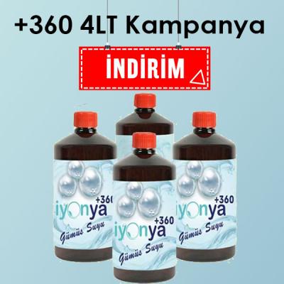 +360 Gümüş Suyu 4LT Kampanya