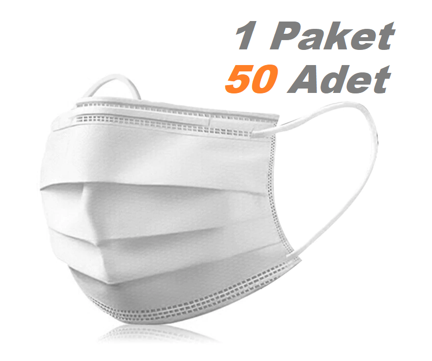 3 Katlı Medikal Maske