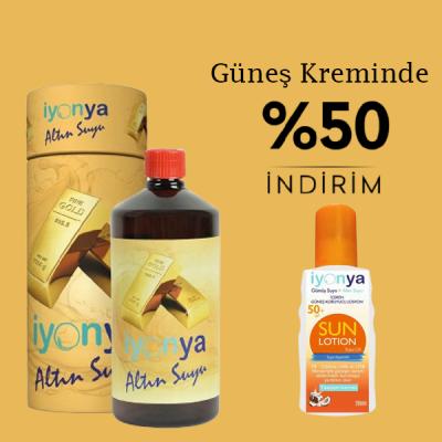 Altın Suyu + Güneş Kremi Kampanyası